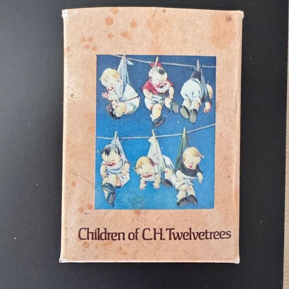 Children of Charles H. Twelvetrees Babies Out to Dry Sparky Ornament 1920 - Picture 6 of 8